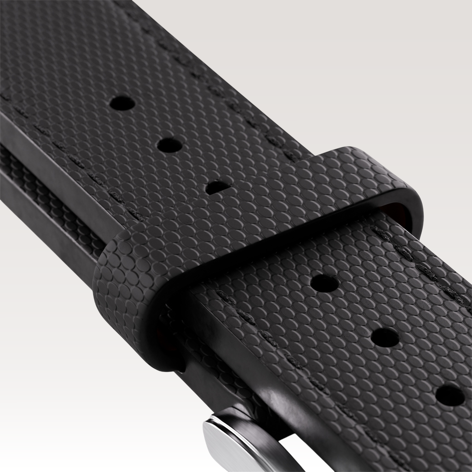 Timeless, Black Leather Strap