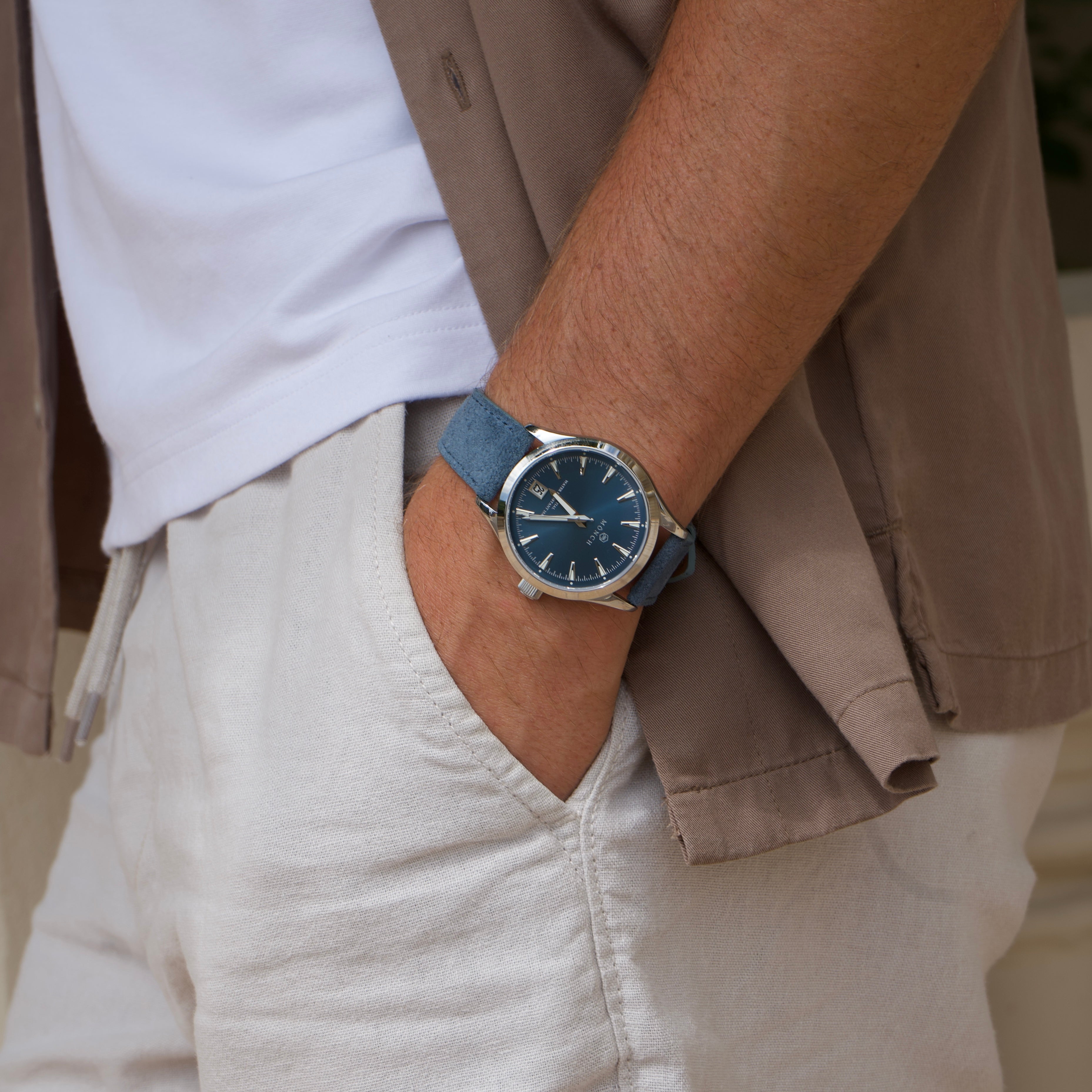 Blue Suede Strap