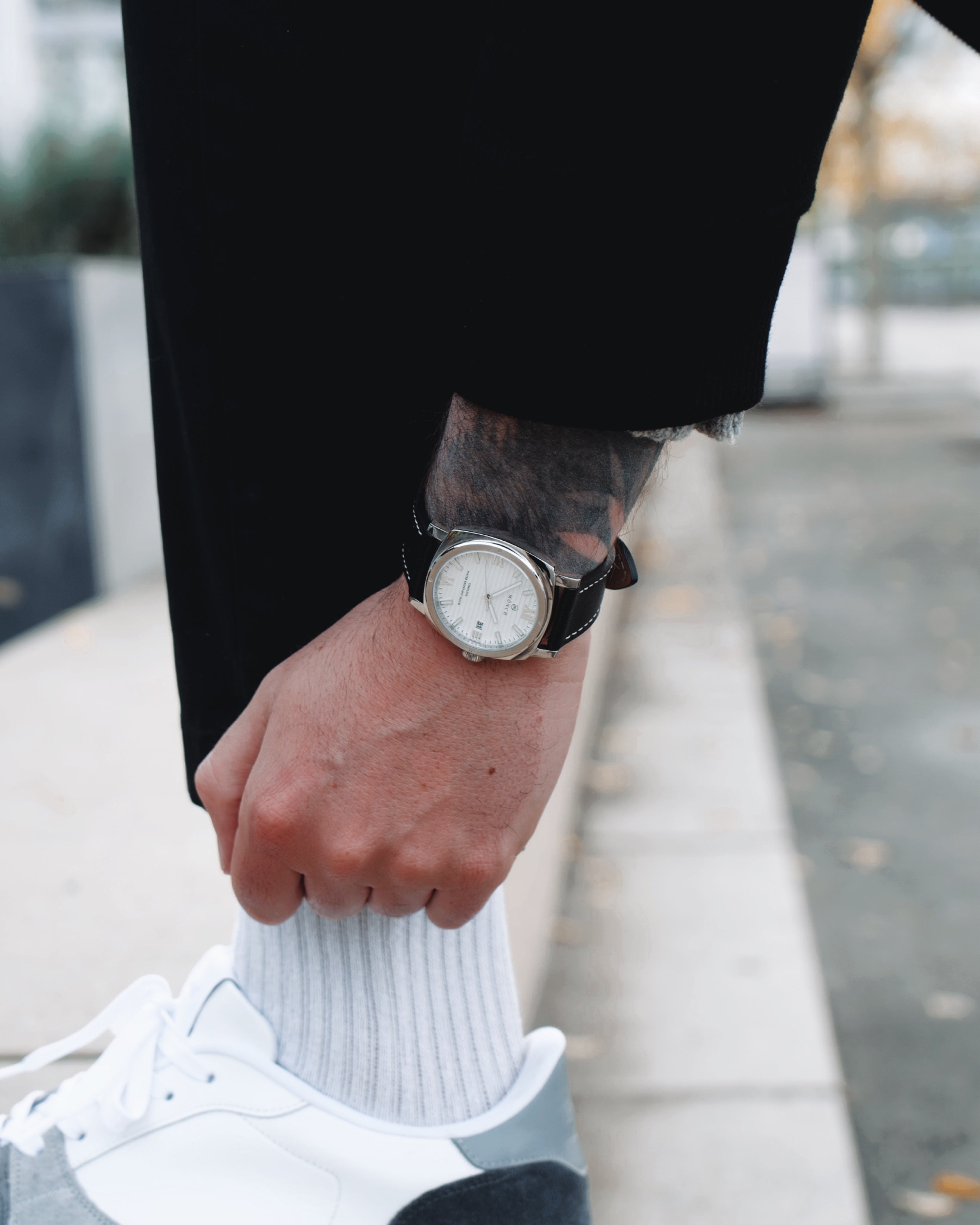 Black Leather Strap