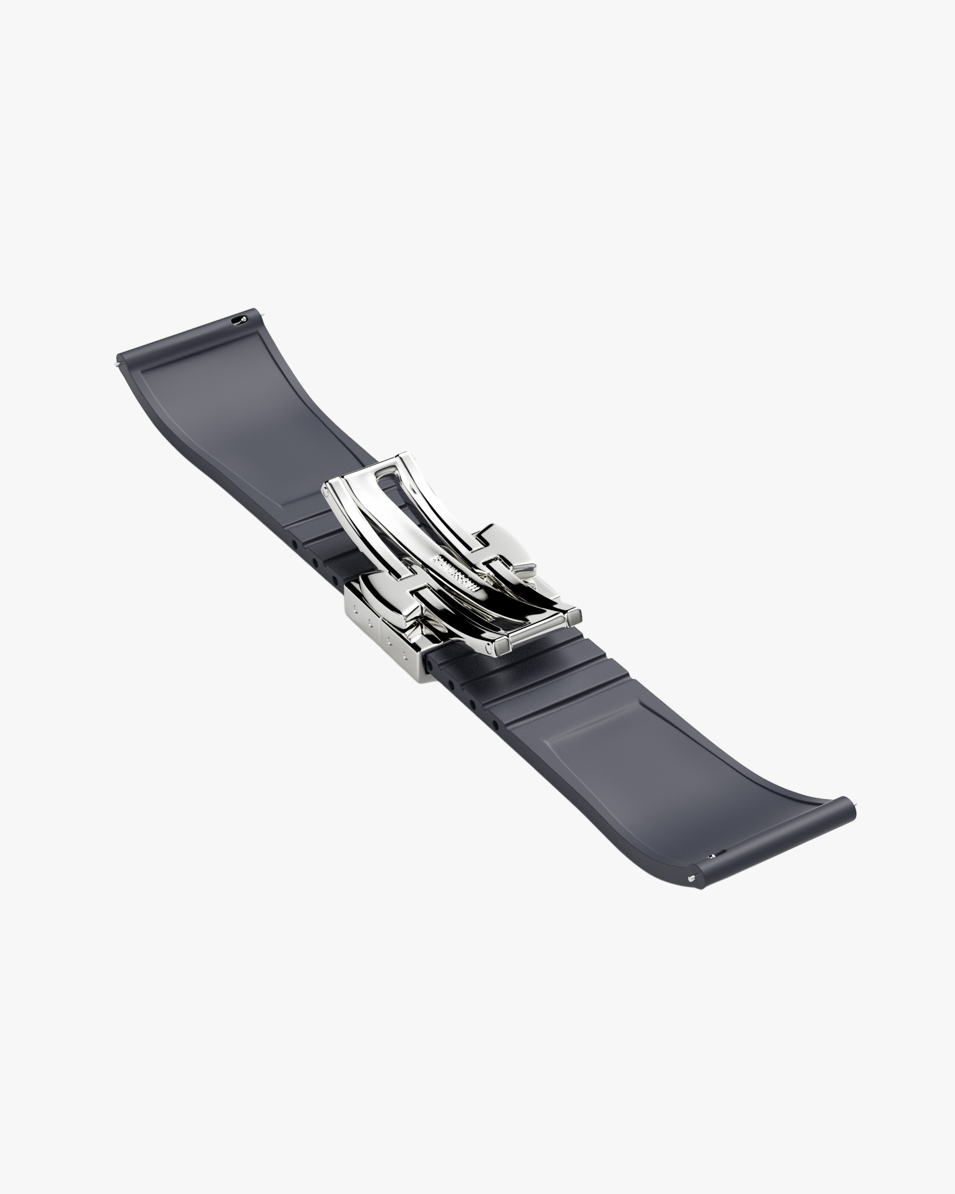 Grey Rubber Strap