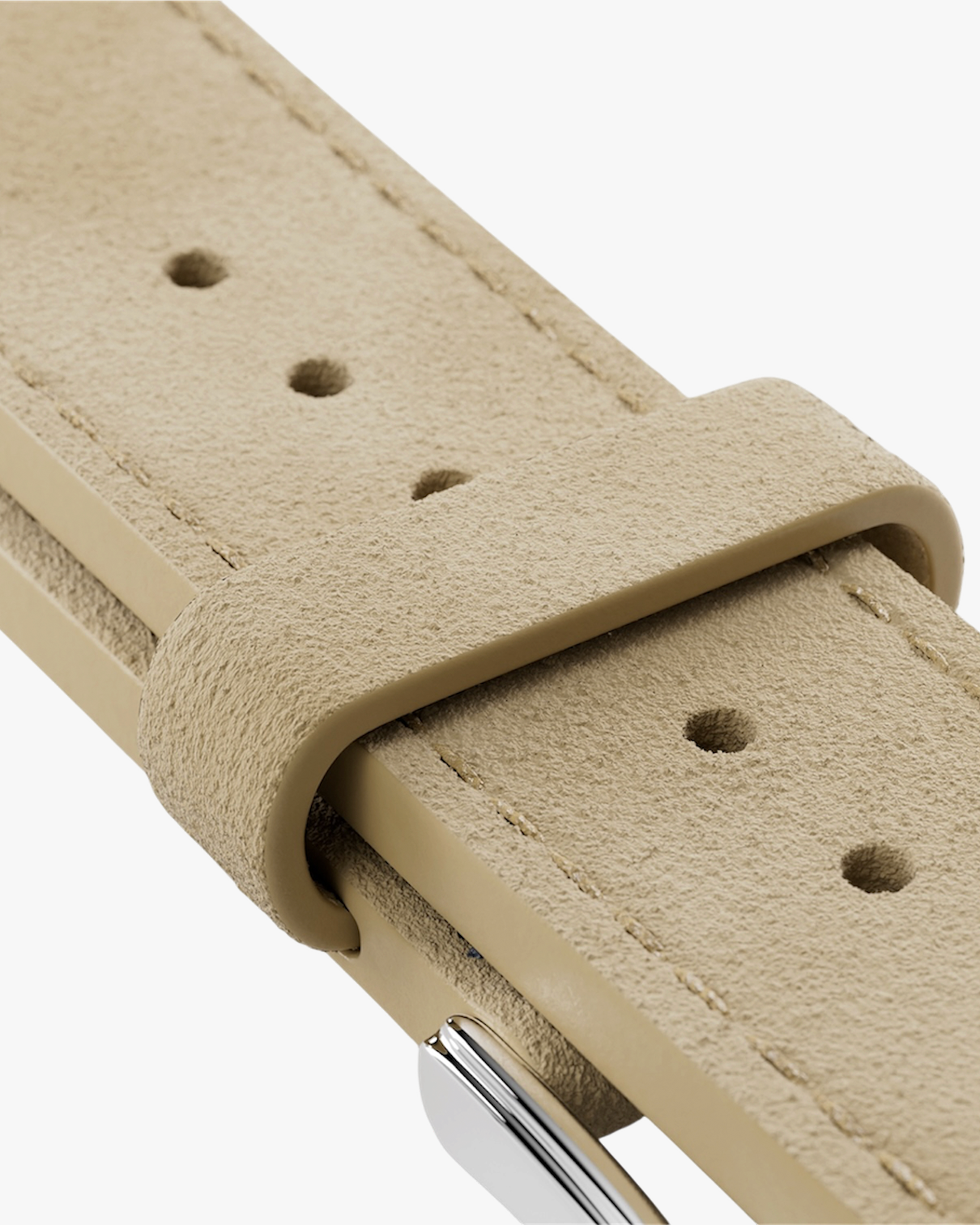 Beige Suede Strap