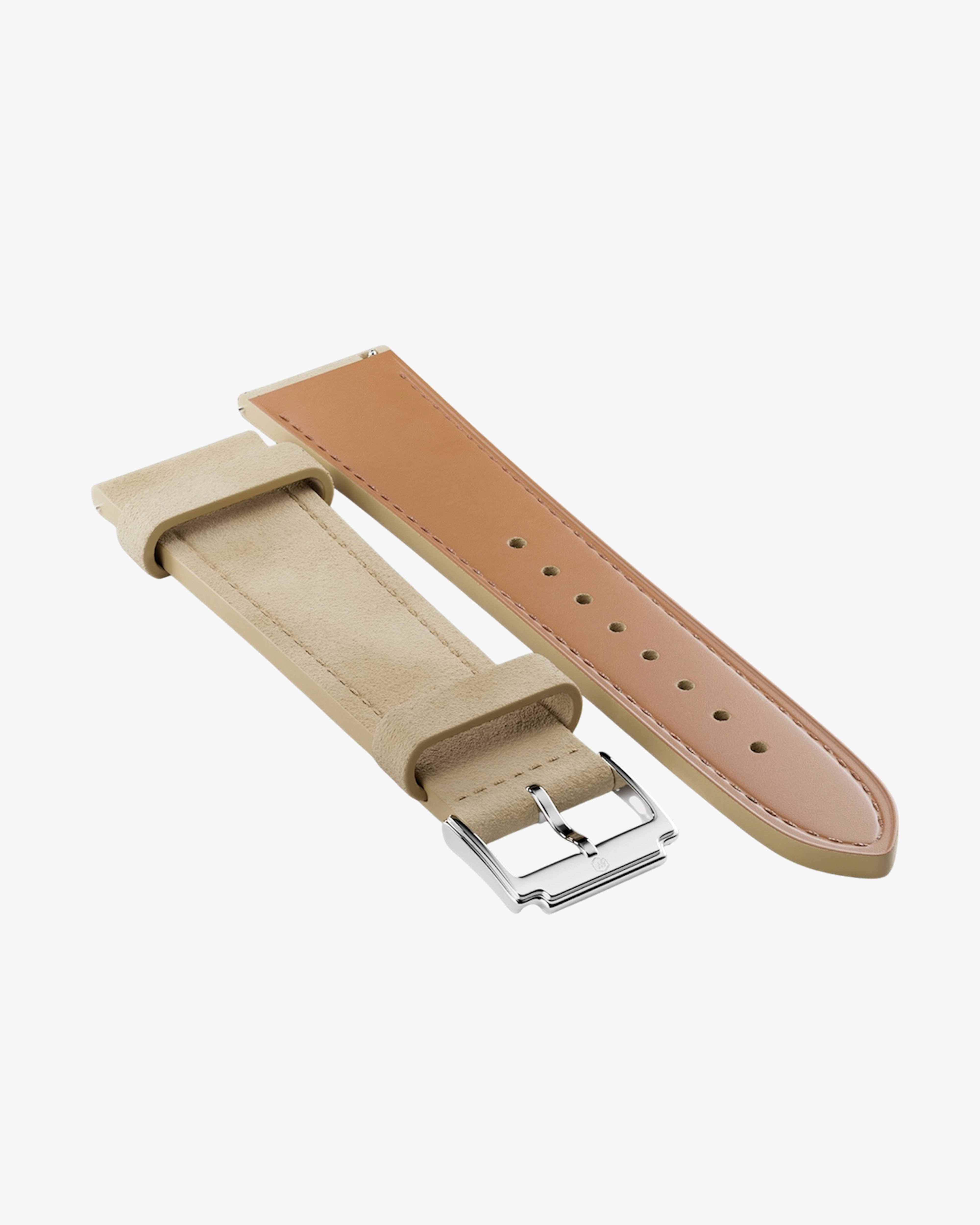 Beige Suede Strap