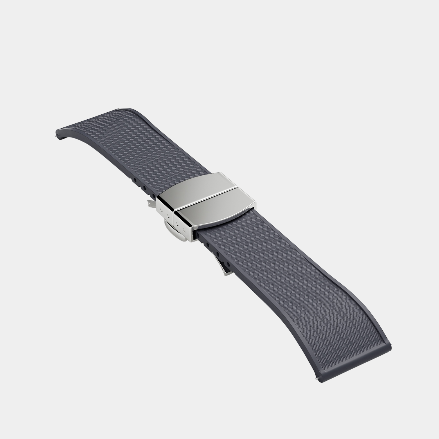 Timeless, Grey Rubber Strap