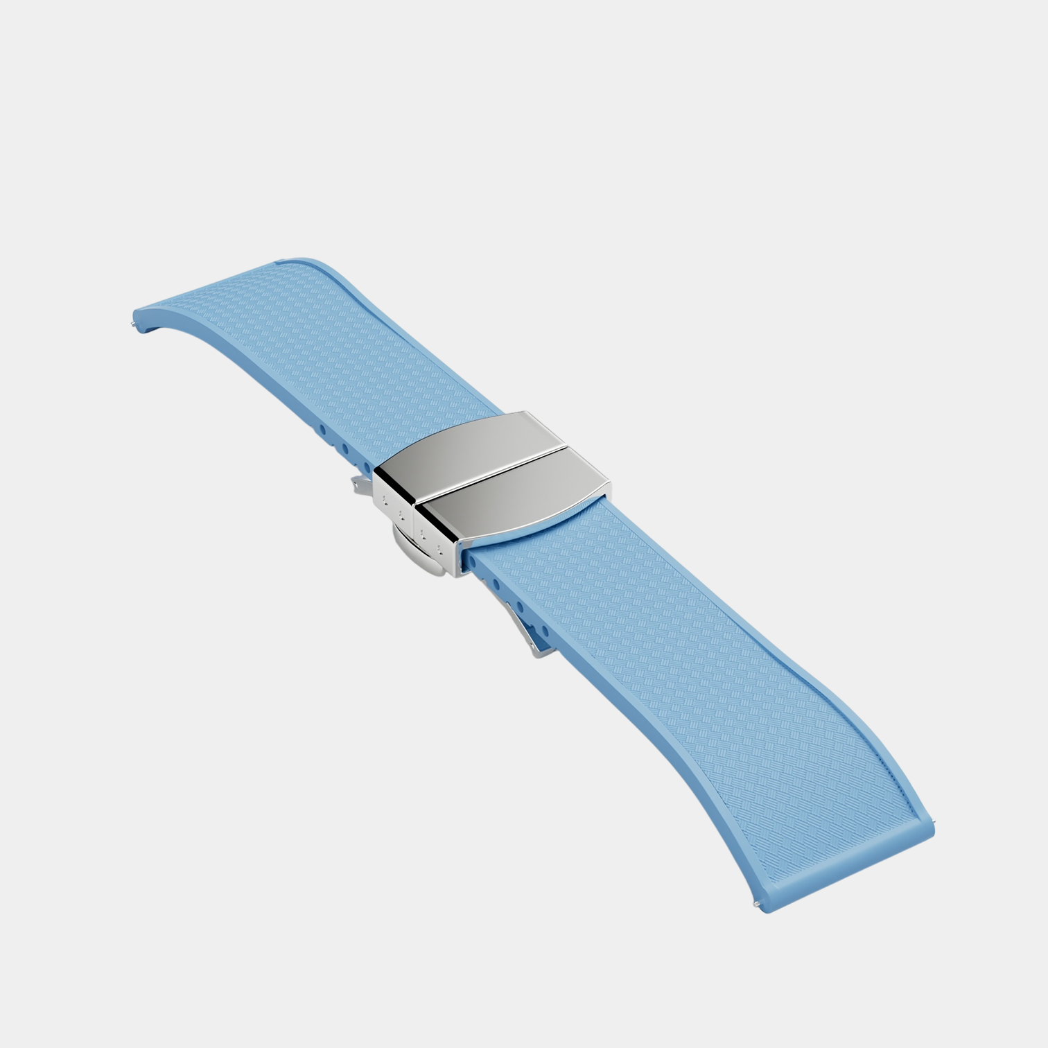 MÖNCH, Blue Rubber Strap
