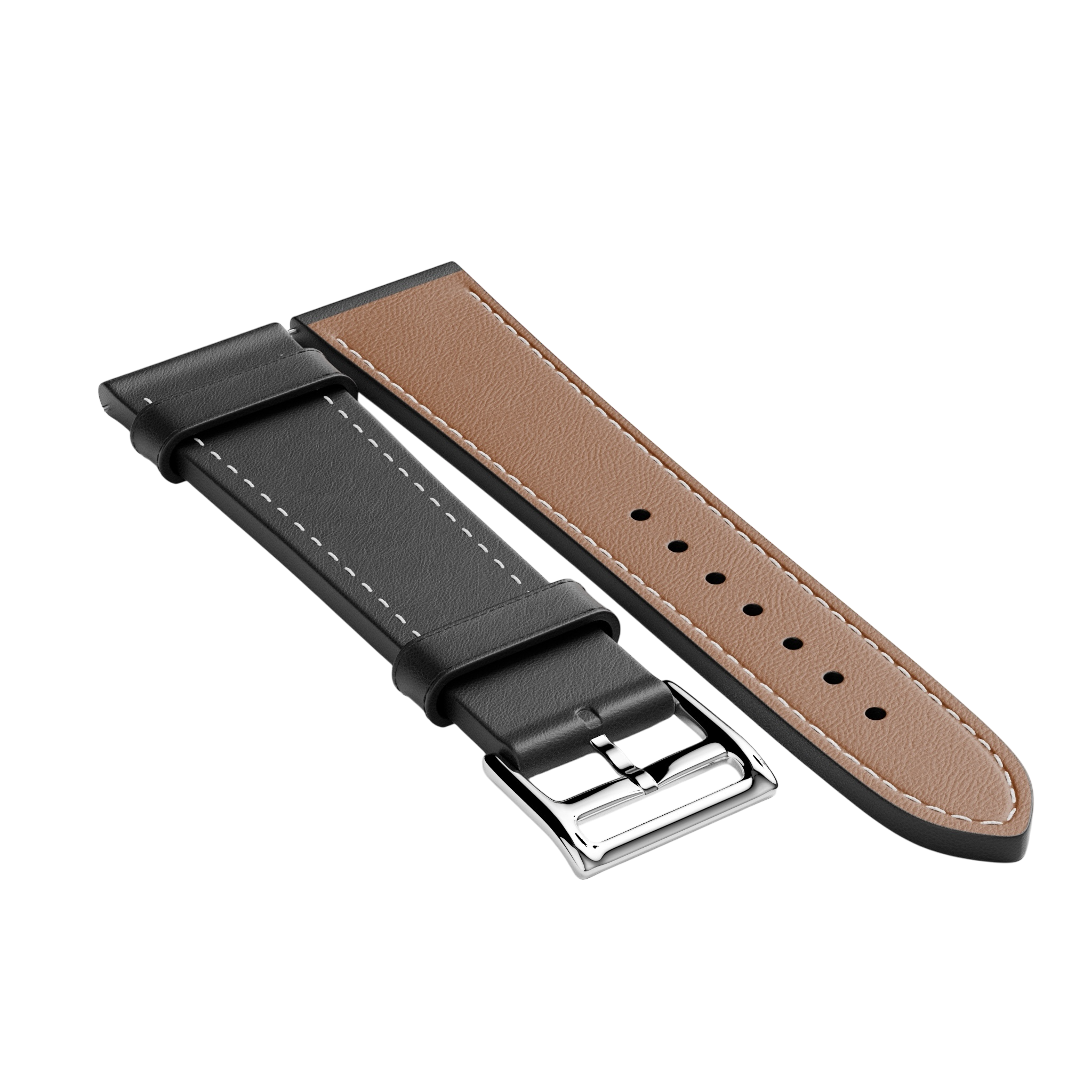 MÖNCH, Black Leather Strap