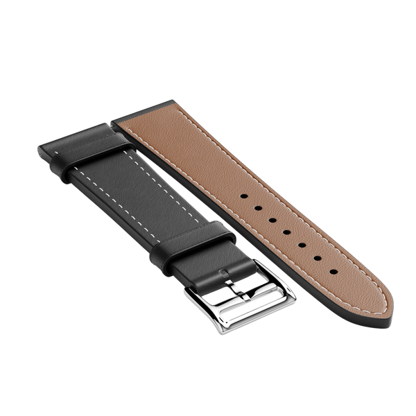 Timeless, Black Leather Strap