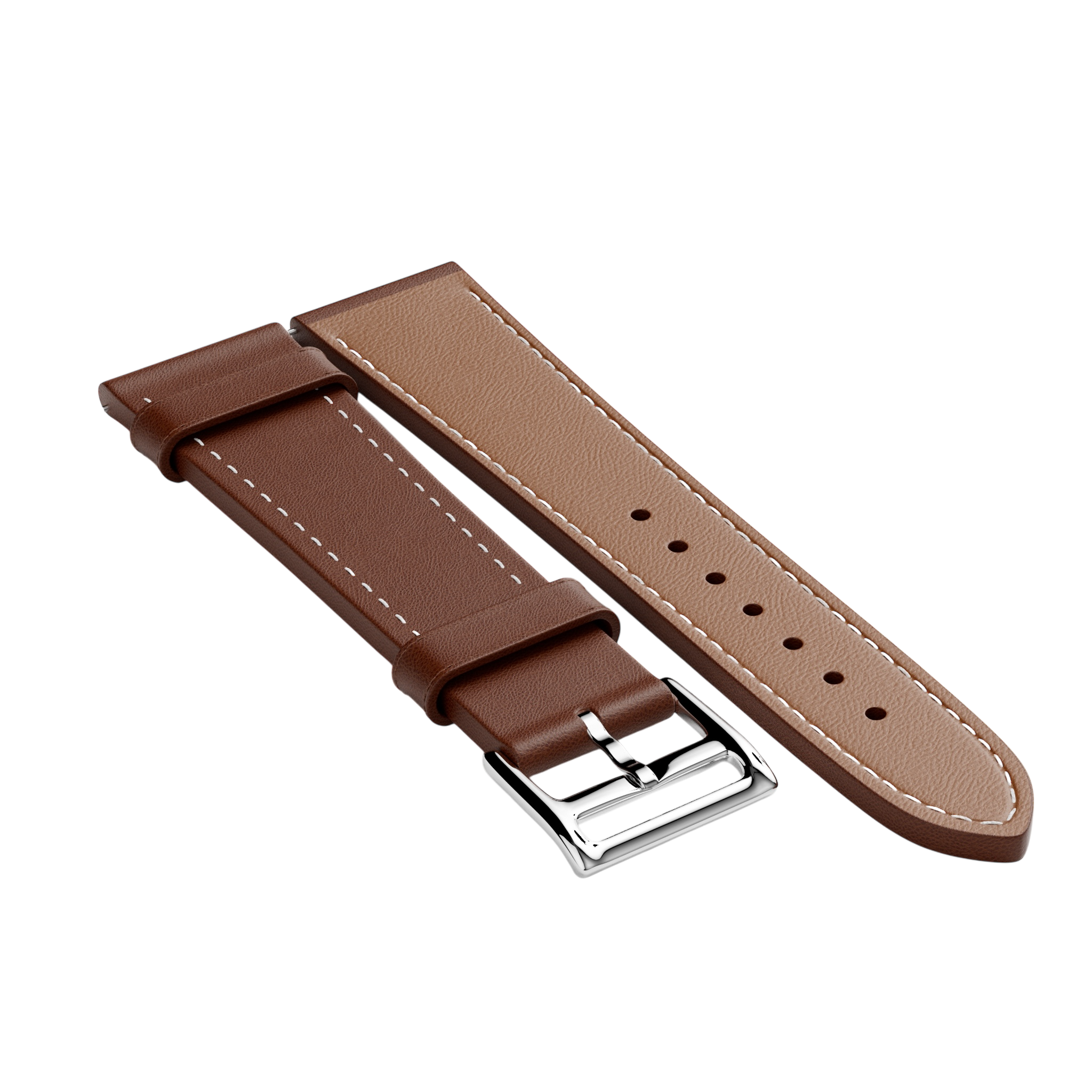 MÖNCH, Brown Leather Strap