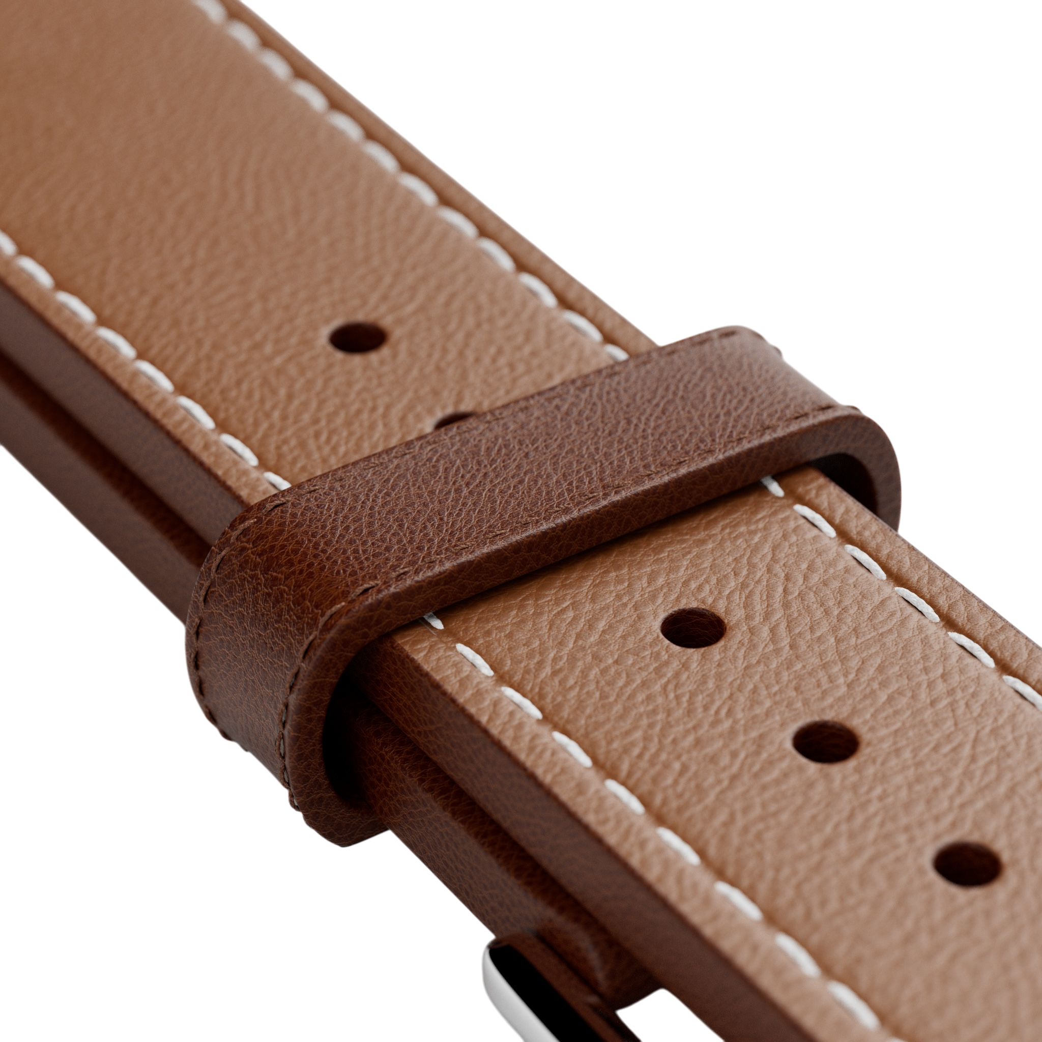 MÖNCH, Brown Leather Strap