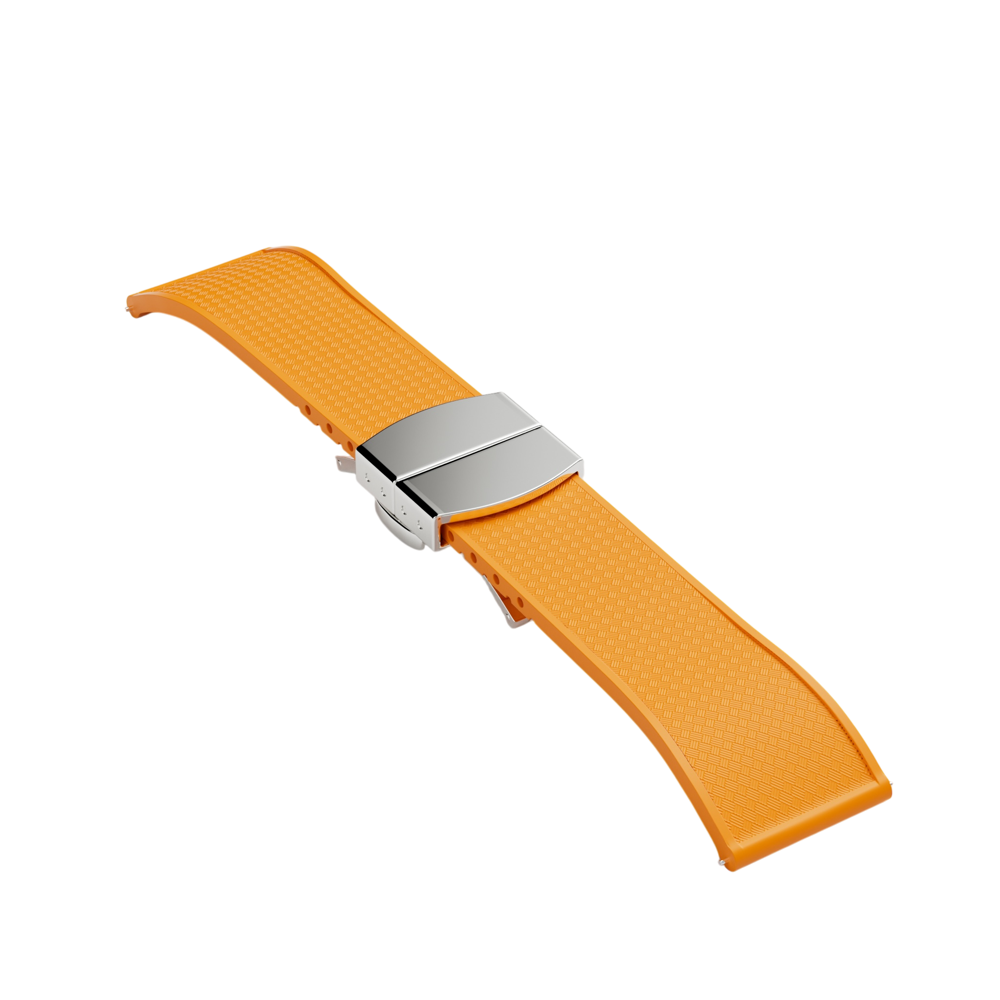 MÖNCH, Orange Rubber Strap