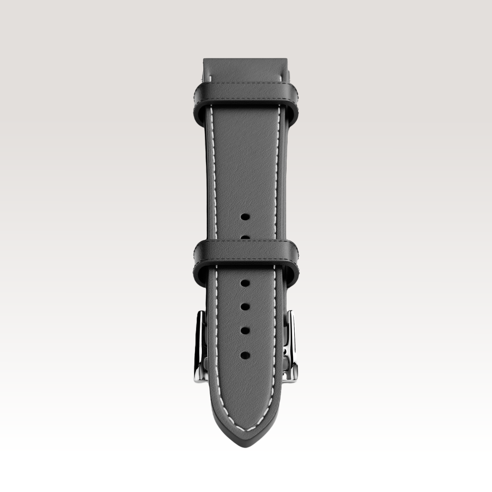 Timeless, Black Leather Strap