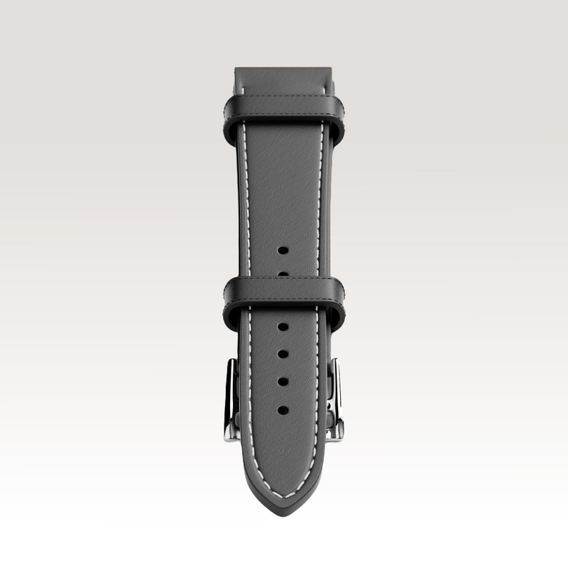 Timeless, Black Leather Strap