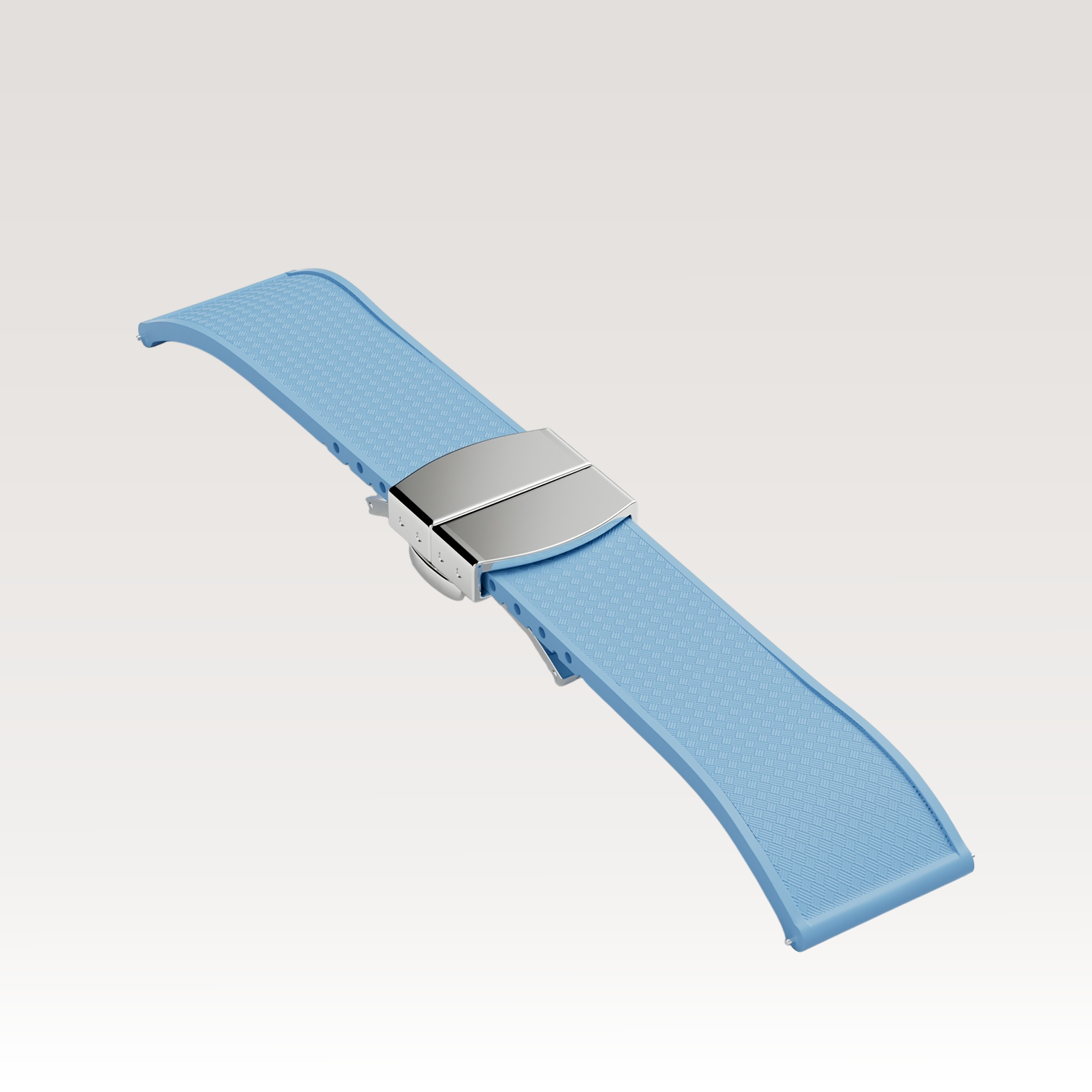 Timeless, Blue Rubber Strap