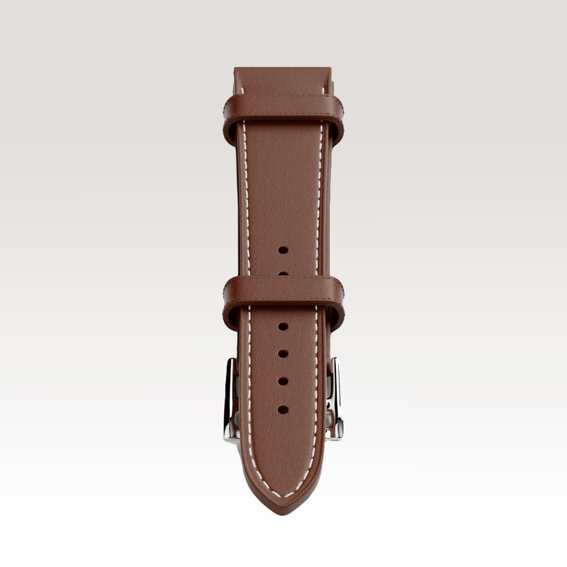 Timeless, Brown Leather Strap