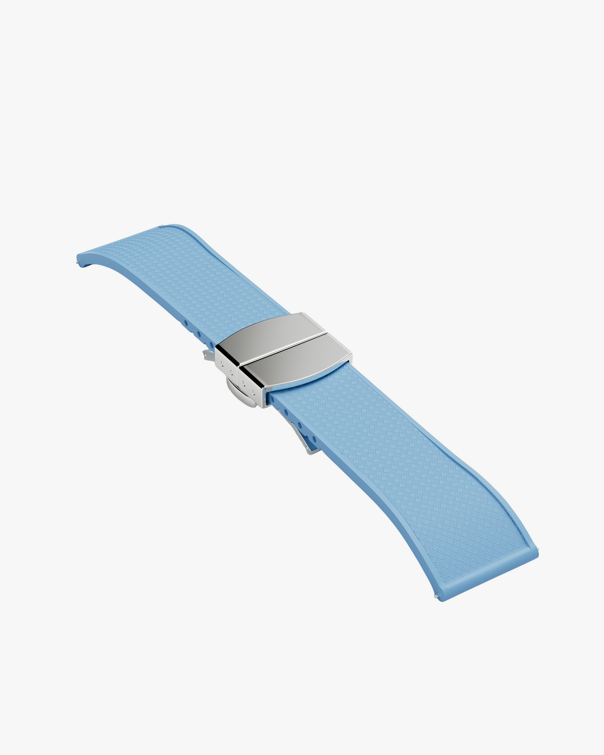 Blue Rubber Strap