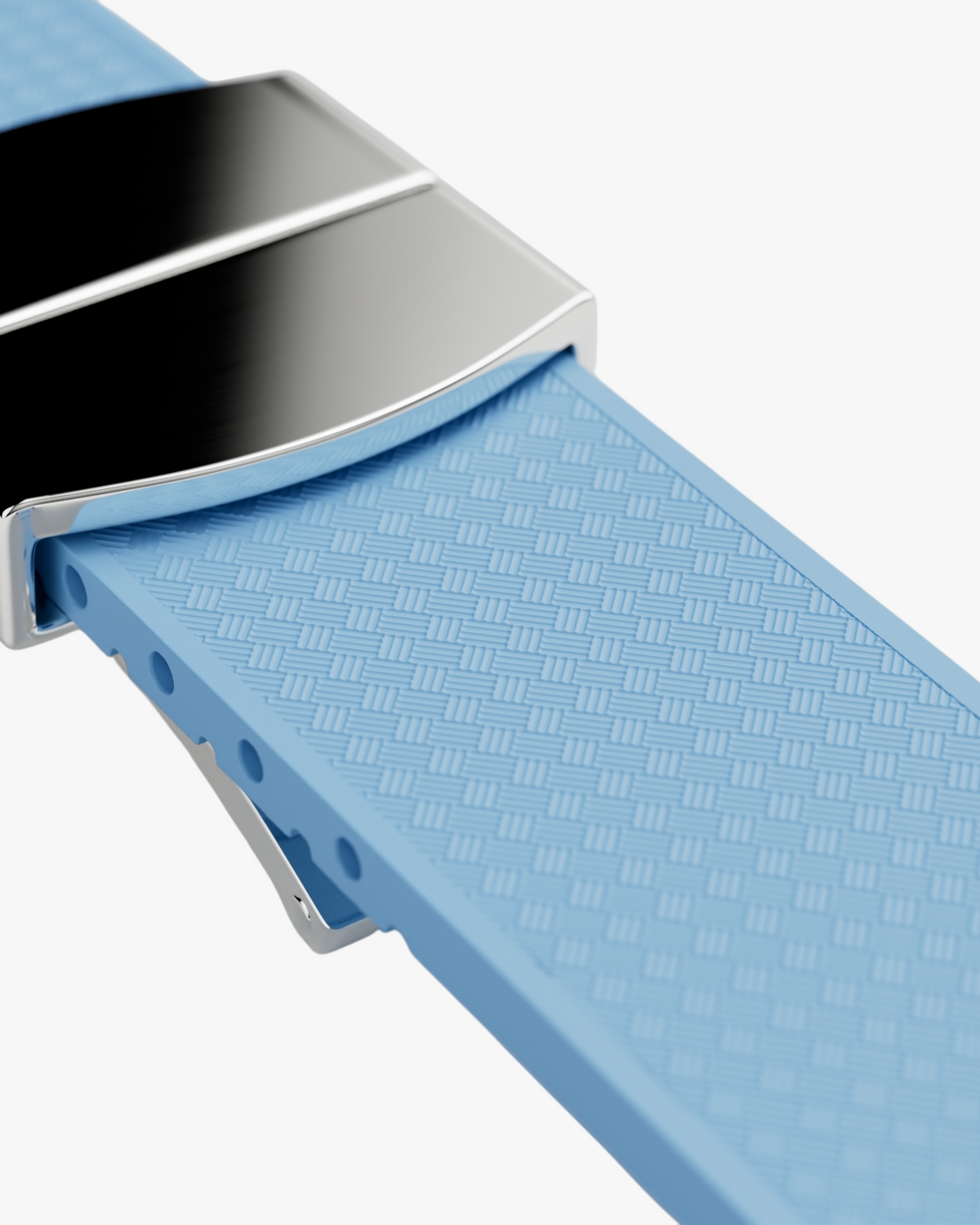 Blue Rubber Strap