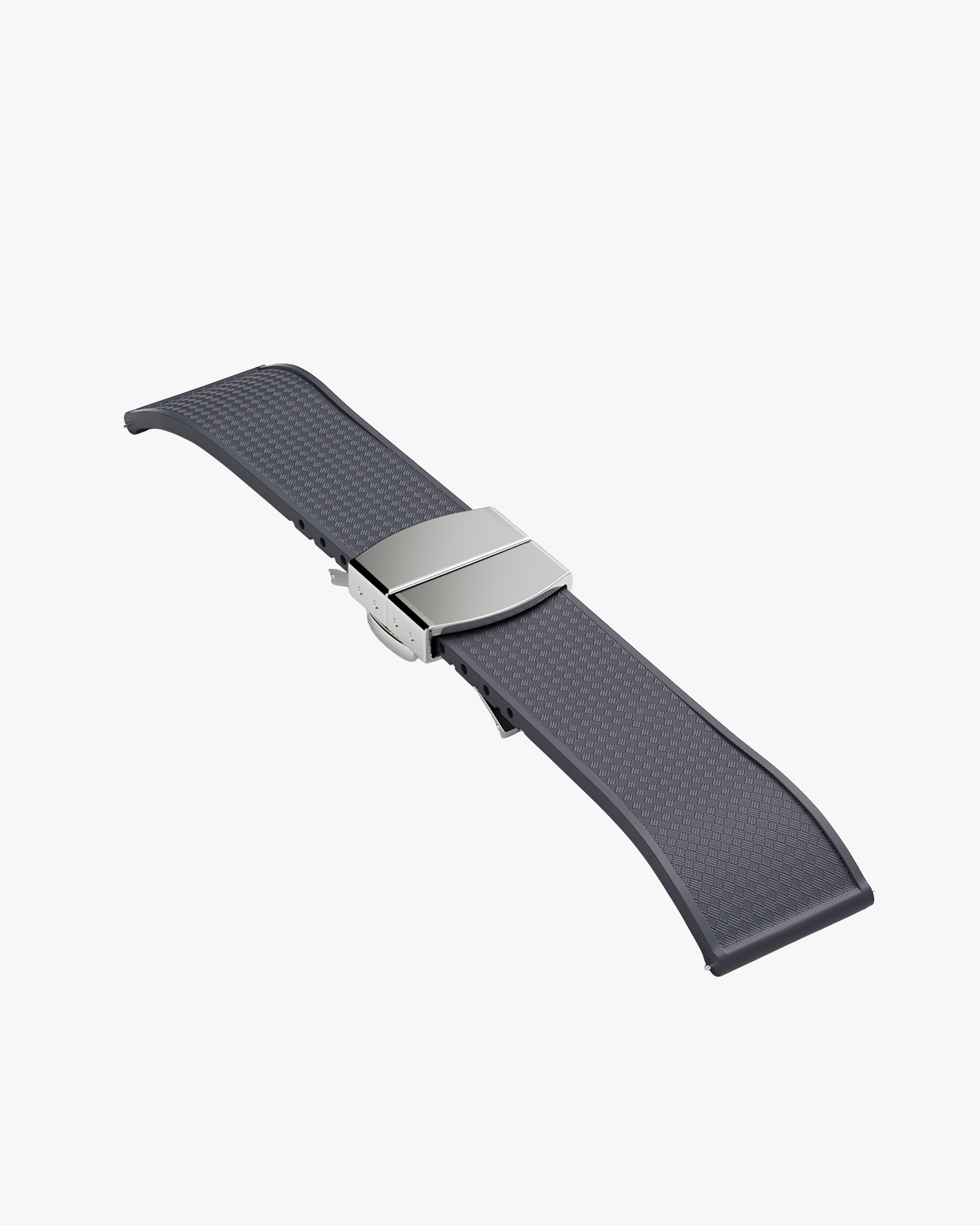 Grey Rubber Strap