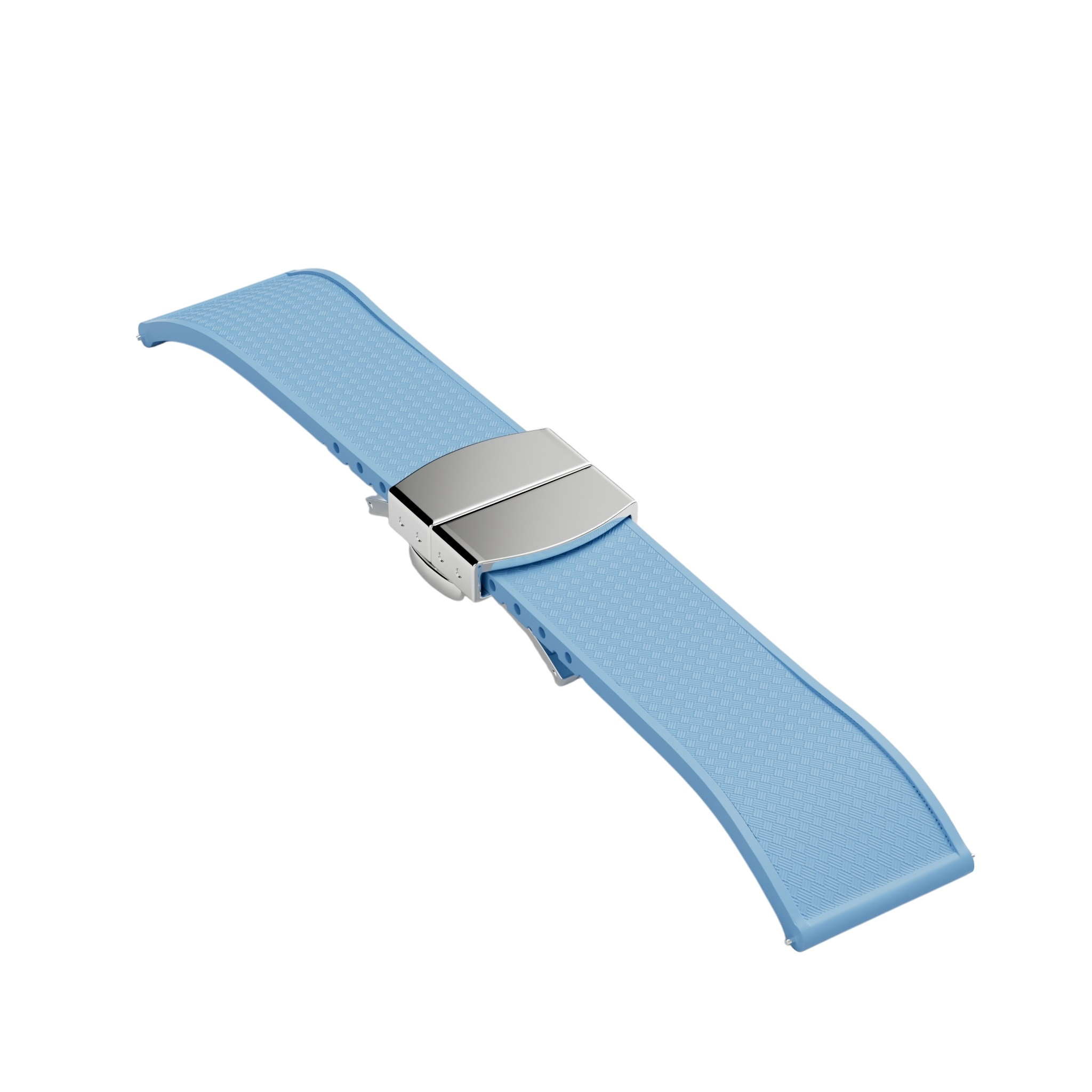 MÖNCH, Blue Rubber Strap