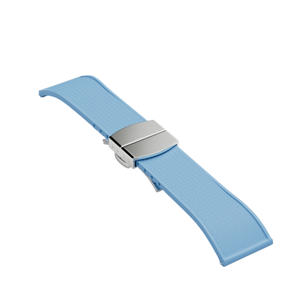 Timeless, Blue Rubber Strap