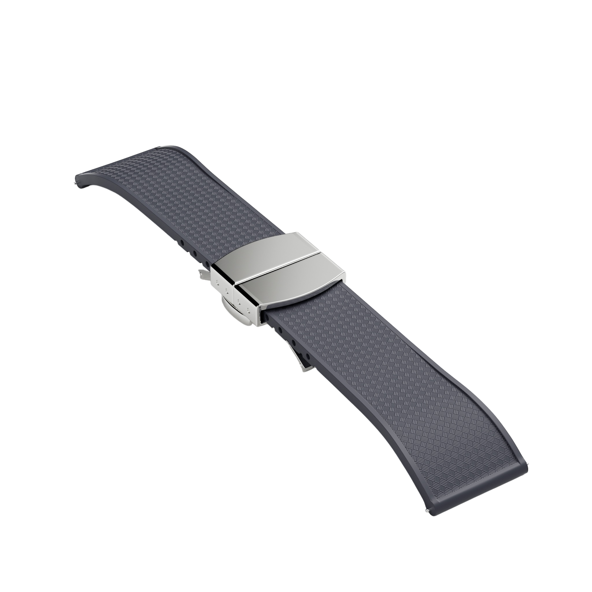 MÖNCH, Grey Rubber Strap