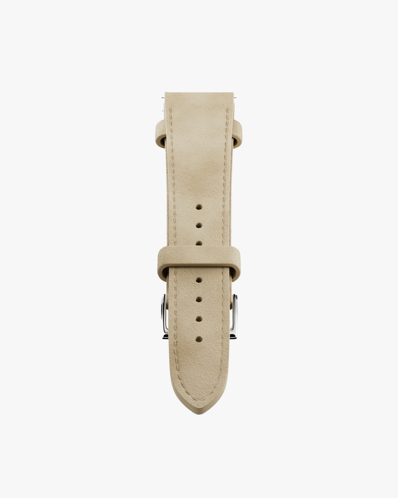 Beige Suede Strap