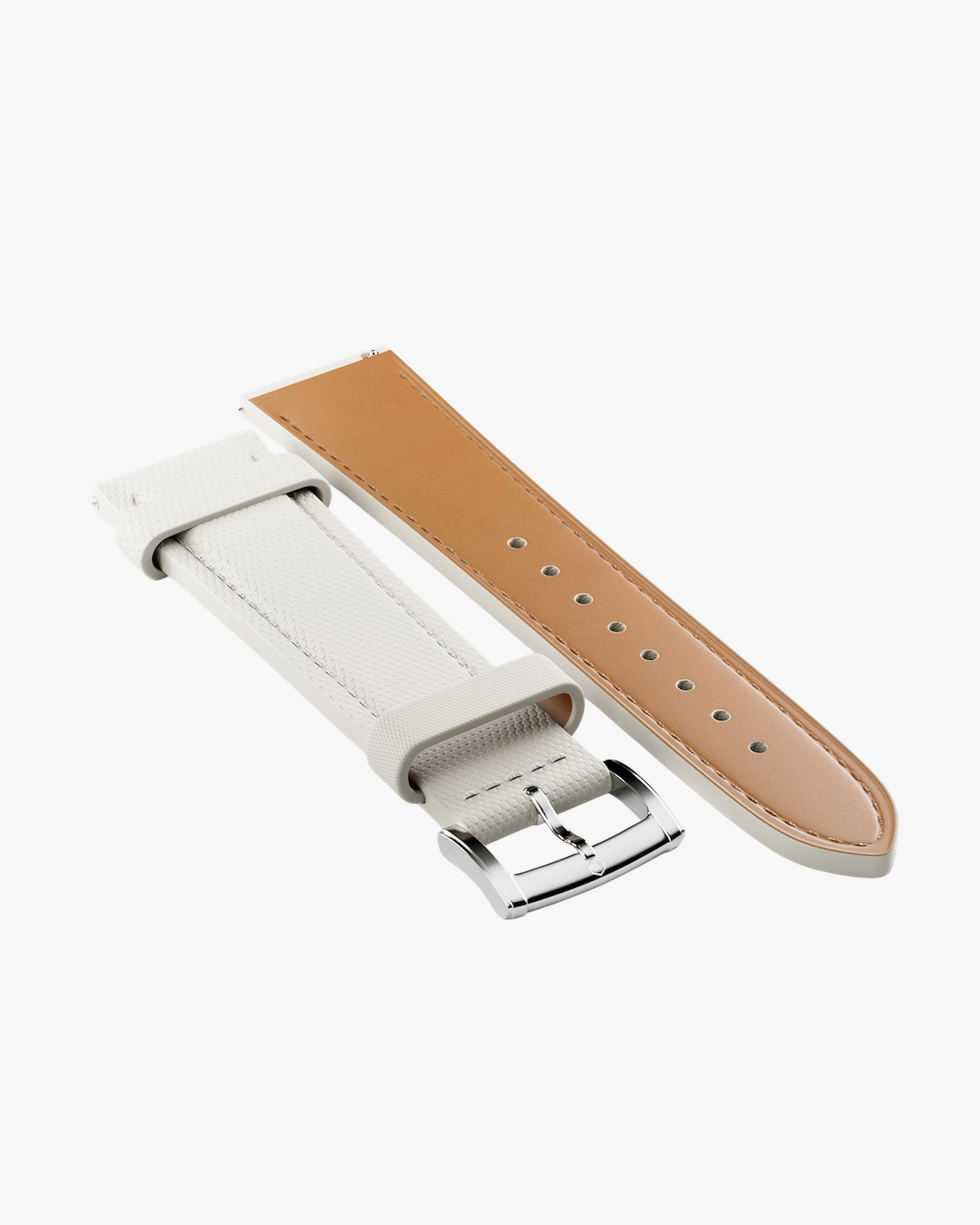 White Hybrid Strap