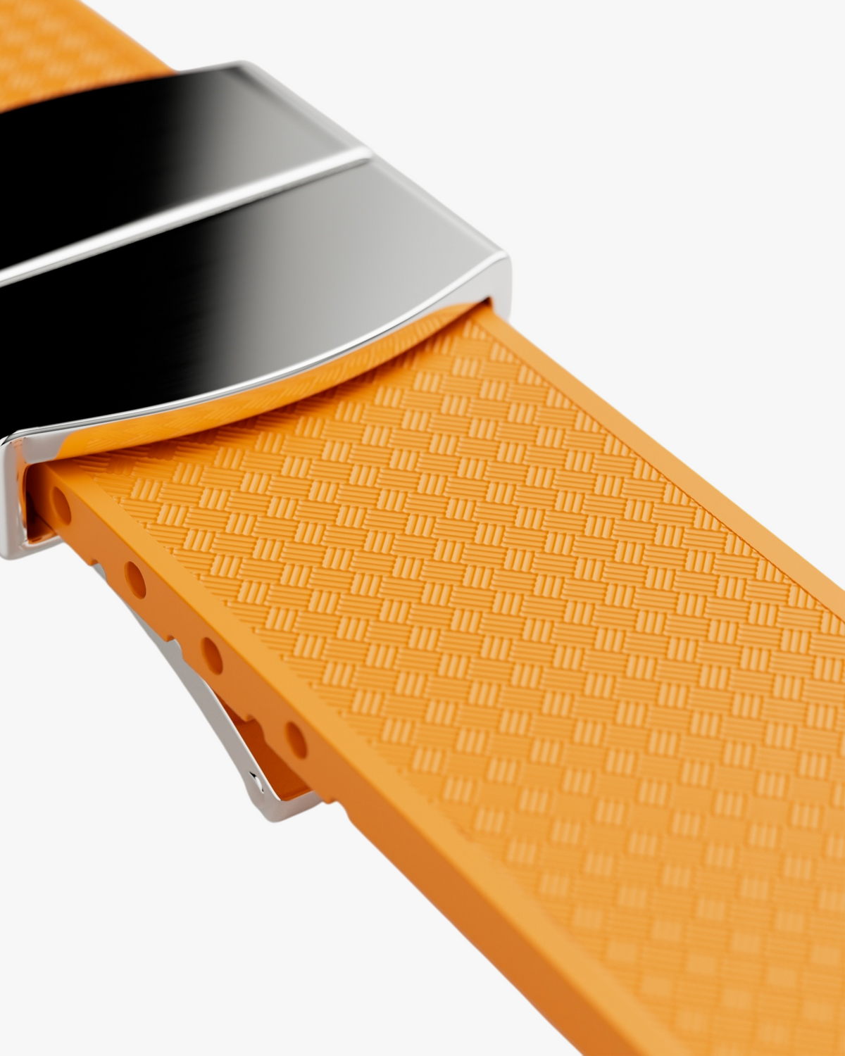 Orange Rubber Strap